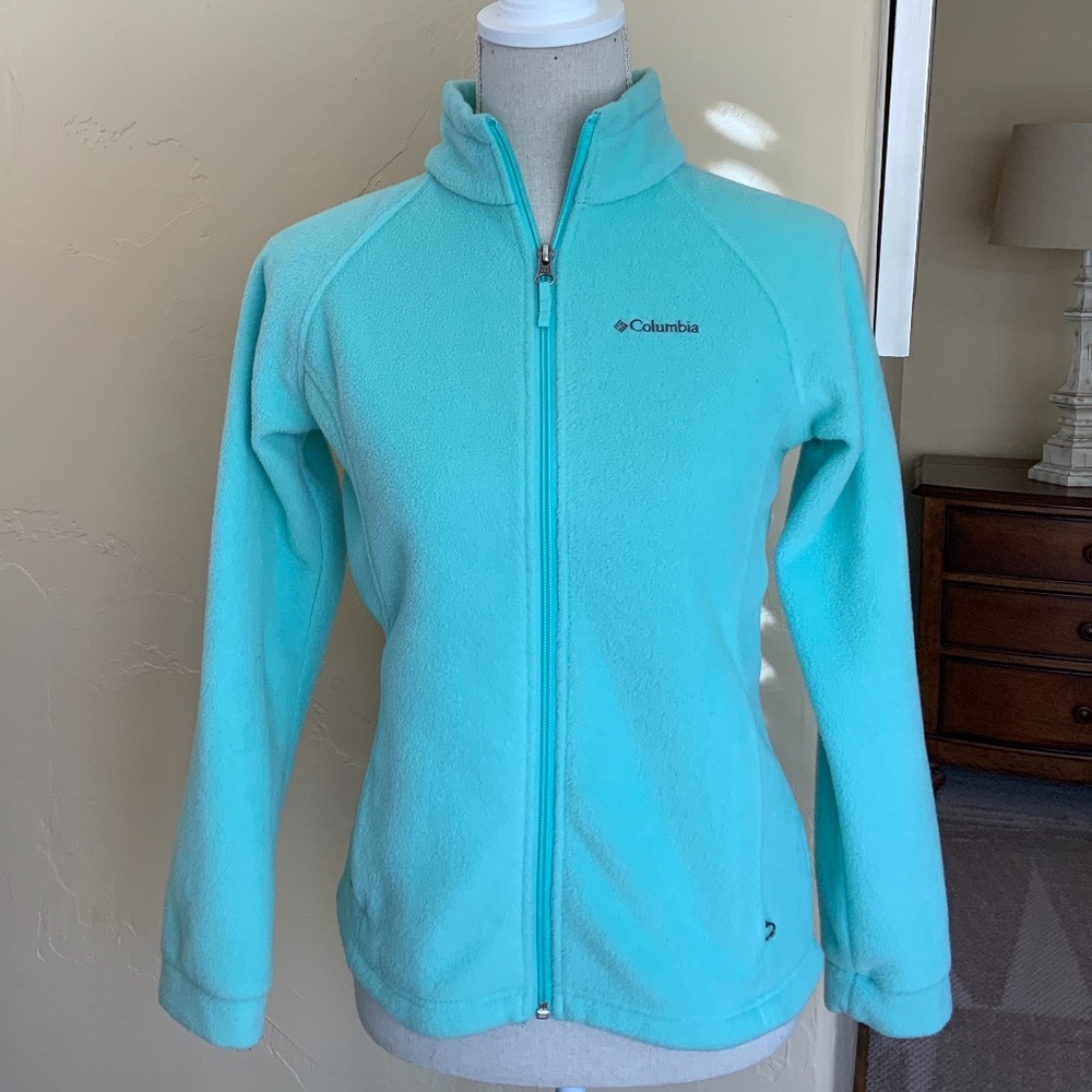 Aqua Blue Columbia Fleece